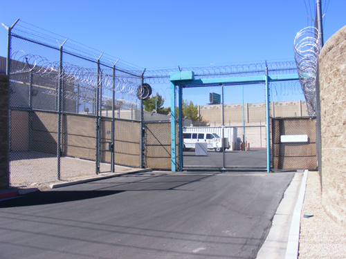 Las Vegas Jail Inmate - Entrance Gate C